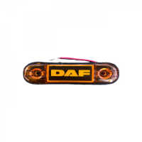 Габарит светодиодный mini neon led daf желтый 24v (26747)