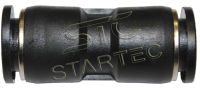 Фитинг прямой пластик 8мм startec