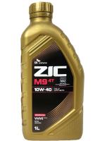 Масло моторное 10w-40 ziс m9 4t для малой техники, полностью синт. (1л)