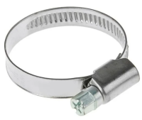 Хомут червячный 60-80/9 w1 оцинк.