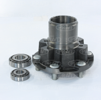 Ступица переднего колеса  газель с болтами и подшипниками (pravt)