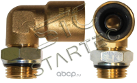 Фитинг угловой м22х1.5 d=10х1 startec