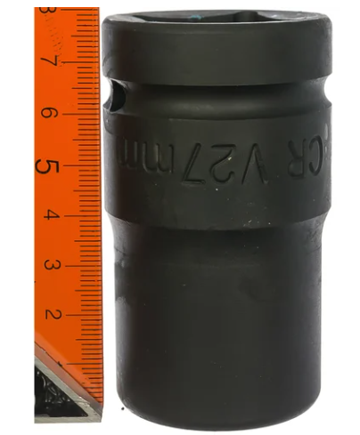 Головка для гайковёрта стальная 1" 27 мм