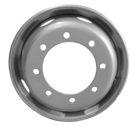 Диск колесный камаз-4308,паз,hyundai hd120,man (6.75-19.5) 8 шпилек hartung  4308-3101012