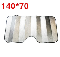 Шторка солнцезащитная складная (фольга) 70см х 140см