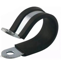 Хомут обрезиненный d=8mm ширина 15mm vilitan