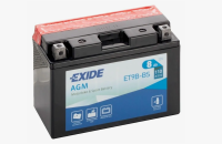 Аккумулятор exide  agm 8ah 110a 150x70x105 полярность etn 1 токовыводы m04