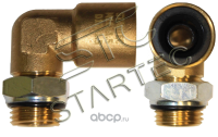 Фитинг угловой м12х1.5 d=10х1 (startec) 