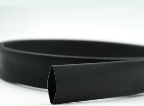 Трубка термоусаживаемая клеевая ттэк 12/4 черная (1 м)  (мемотерм-мм)