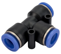 Фитинг т-образный пластик 10мм (auto-gur)