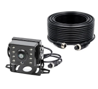 Ahd камера заднего вида на грузовик, автобус 12/24в (высокого разрешения) ctrb-02hd кабель 10м