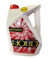 Антифриз nord high quality antifreeze готовый -40c красный 5 кг