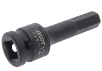 Головка торцевая ударная hex 1/2" х h12, длина 78мм jtc /1