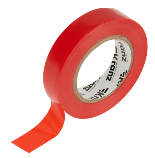 Изолента 15мм х 20м красная 