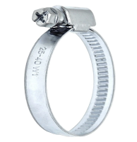 Хомут червячный  10-16/9 w1 оцинк. 