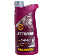 Масло моторное mannol extreme 5w-40 синтетическое 1 л 