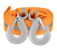 Трос буксировочный 10 тонн, 2 крюка, сумка на молнии, россия  stels