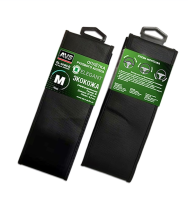 Оплетка на руль (эко-кожа) avs gl-304m-b (размер m, черный) перфорированная