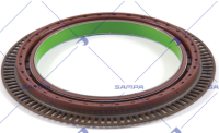 Сальник ступицы задн. с импульсн.кольцом 139х175/205х16,3 man (sampa)