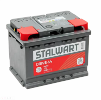 Аккумулятор stalwart drive прямая +- 6ст-64.1