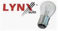 Лампа накаливания 12v p21/5w ba15d двухконтактная (lynx)