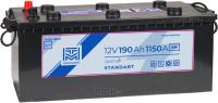 Аккумулятор 190 truckmaster стандарт 12v 190ah 1150a  прямая полярность 