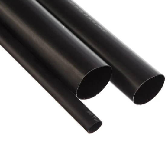 Клеевая 55.0/16.0мм 3:1 1м термоусадка черная (rexant)