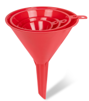 Воронки комплект 4шт (50мм, 75мм, 95мм, 115мм) avs of-04к