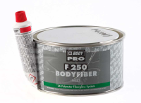 Шпатлевка со стекловолокном fiber 250 0.75кг body