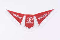 Вымпел тройной эко кожа shacman красный