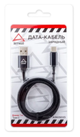 Дата-кабель зарядный type c черный arnez