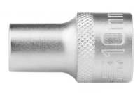 Головка торцевая, 10 мм, 12-гранная, crv,под квадрат 1/2", хромированная// stels