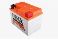 Аккумулятор delta battery agm 4 а/ч обратный r+ 114x70x87 мото en 50 а