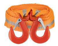 Трос буксировочный 2,5 тонны, 2 крюка, пакет, россия  stels