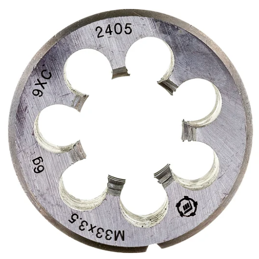 Плашка м 33x3.5 9хс тм туламаш