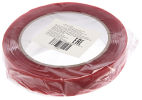 Лента монтажная прозрачная двухсторонняя в пакете 5м x 19мм