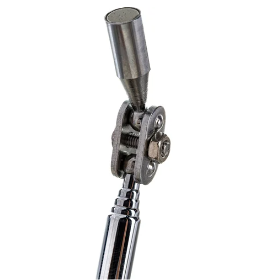 Магнит телескопический карданный до 0,5 кг, max длина 46,7см эврика  1/50/100