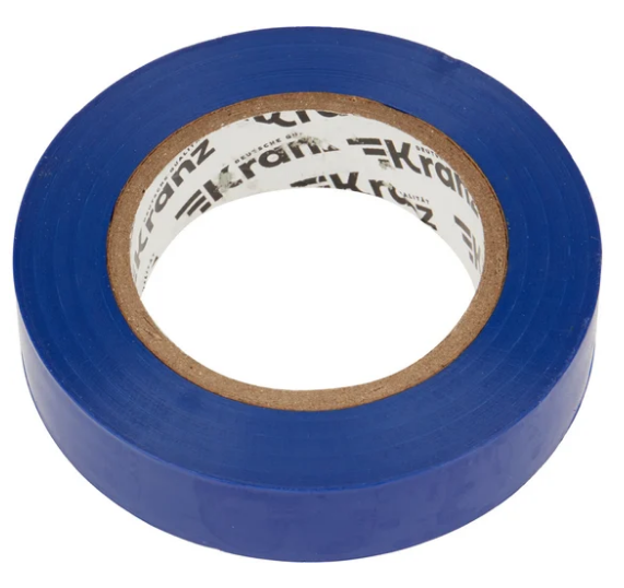 Изолента 15мм х 20м синяя  