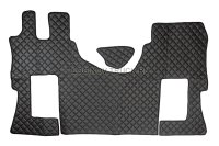 Коврик стеганный mercedes actros mpiv с 2011г. плоский пол сид. пассаж. аморт. черный