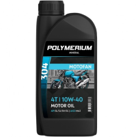 Масло моторное минеральное polymerium motofan 304 10w-40 4t 1l