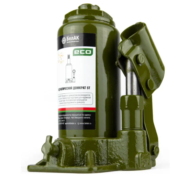 Домкрат гидравлический eco 5 т. белаk