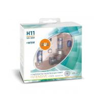 Лампа галогенная 12v h11 55w+w5w  intensive+130% , комплект 2шт. ver.2.0