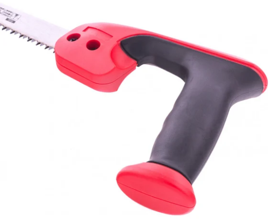 Ножовка по дереву выкружная, 300 мм, каленый зуб, двухкомпонентная рукоятка  matrix