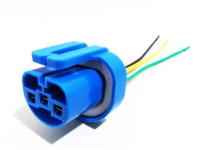 Разъем соединительный автолампы hb5/9007/9004 (в сборе с омедненными проводами 1.0 мм кв.)