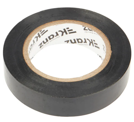 Изолента 15мм х 20м черная  