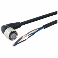 Кабель 5м с угловым разъемом м12 4pin (мега-к )