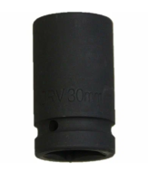 Головка для гайковёрта  стальная 1" 30 мм