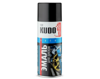 Краска спрей для дисков черная, 520 мл. kudo