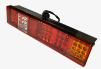 Фонарь задний, газ, зил, 6 секций, со жгутом, 12/24 в (ан. 112.02.16-01)