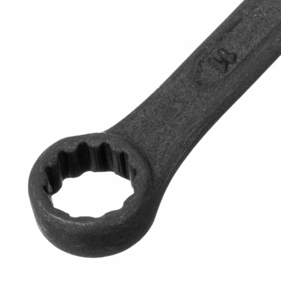 Ключ комбинированый, 11 мм, crv, фосфатированный сибртех